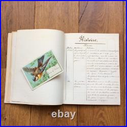 Carnet Ecrit Main Cours de cinquième Pensionnat de la Mère de Dieu à Brest 1880