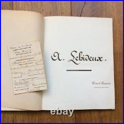 Carnet Ecrit Main Cours de cinquième Pensionnat de la Mère de Dieu à Brest 1880