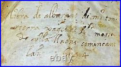 Carnet Notes Du Paysan Salvador Riera. Pendant Guerre Dels Segadors. Espagne. 1644