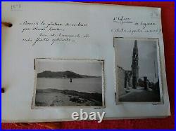 Carnet photos SCOUT 1949/patrouille Écureuil/Bretagne/COMMANDANT CHARCOT BREST