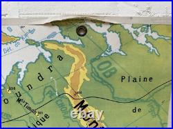 Carte Affiche scolaire Delagrave type Vidal Europe Politique et Physique