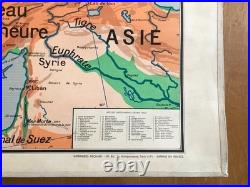 Carte Affiche scolaire Vidal Lablache n°12 Europe Physique