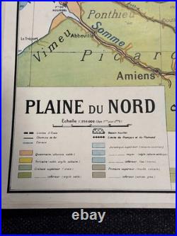 Carte Les? Régions? Naturelles? De? La? France Plaine? Du? Nord (n°? 8 et? 8? Bis)