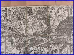 Carte de Cassini, Metz, Boulay, Faulquemont, MOSELLE 57