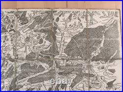 Carte de Cassini, Metz, Boulay, Faulquemont, MOSELLE 57