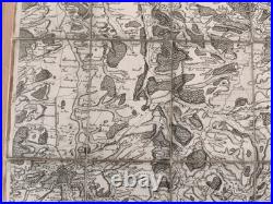 Carte de Cassini, Metz, Boulay, Faulquemont, MOSELLE 57