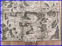 Carte de Cassini, Metz, Boulay, Faulquemont, MOSELLE 57