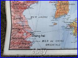 Carte scolaire Vidal Lablache n°50 Japon Physique et Politique