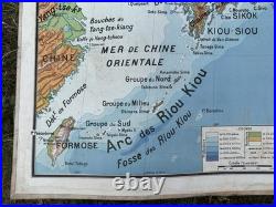 Carte scolaire Vidal Lablache n°50 Japon Physique et Politique