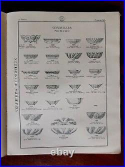 Catalogue Portieux 1914 Originale Verreries Vosges Carafe