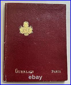 Catalogue des produits et prix Guerlain, offert aux clients vers 1890