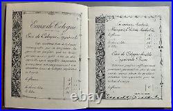 Catalogue des produits et prix Guerlain, offert aux clients vers 1890