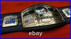 Ceinture NWA Wrestling Championship adulte taille 4mm métal