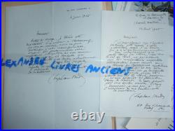 Chapelain Midy 2 Lettres Manuscrites Et 3 Documents Galleries