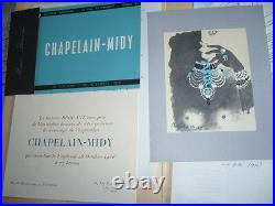 Chapelain Midy 2 Lettres Manuscrites Et 3 Documents Galleries