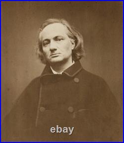 Charles BAUDELAIRE Lettre autographe signée Poulet Malassis cachet 1858
