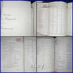 Charles Franquet, COMTE DE FRANQUEVILLE. Documents manuscrits Succession 1920