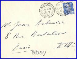Charles de GAULLE. Lettre autographe signée à Jean AUBURTIN. 27 décembre 1953