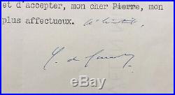 Charles de GAULLE Rare lettre signée sur sa famille en captivité 1944