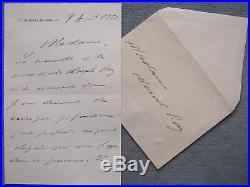 Charles de Gaulle. Lettre autographe signée du 9 août 1951. Condoléances