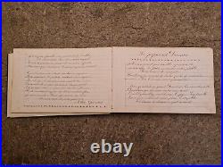 Charmant Album De 26 Chansons Manuscrites XIXÈME 1870 Carnet 105 Pages