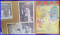 Cirque Joséphine Baker Amar music-hall élèphant chevalier clown Marseille 1937