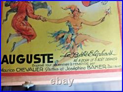 Cirque Joséphine Baker Amar music-hall élèphant chevalier clown Marseille 1937
