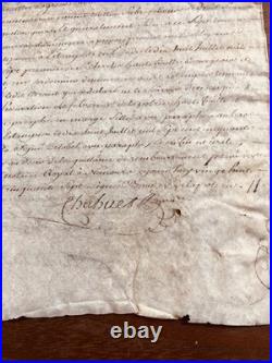 Claude Étienne Chahuet Notaire à Nemours 1757 François Venard Étampes Baudry