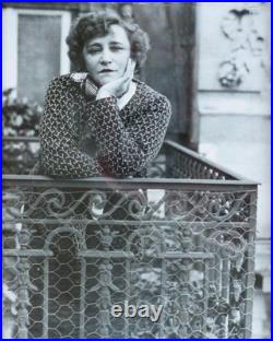 Colette Lettre autographe signée Claridge 1930