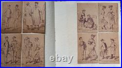 Collection d'env 220 chromo carte jeu découpis devinette publicité anciennes