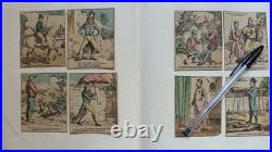 Collection d'env 220 chromo carte jeu découpis devinette publicité anciennes