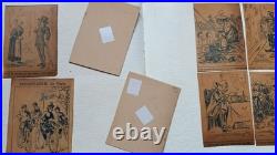 Collection d'env 220 chromo carte jeu découpis devinette publicité anciennes