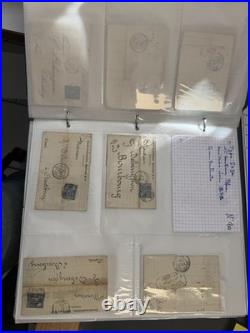 Collection de 246 Lettres Affranchies Type SAGE YT # 90 / A Saisir