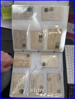 Collection de 246 Lettres Affranchies Type SAGE YT # 90 / A Saisir