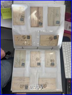 Collection de 246 Lettres Affranchies Type SAGE YT # 90 / A Saisir