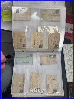 Collection de 246 Lettres Affranchies Type SAGE YT # 90 / A Saisir