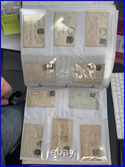 Collection de 246 Lettres Affranchies Type SAGE YT # 90 / A Saisir