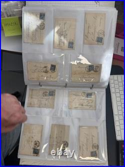 Collection de 246 Lettres Affranchies Type SAGE YT # 90 / A Saisir