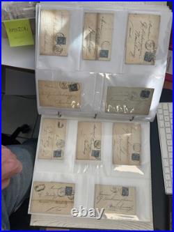 Collection de 246 Lettres Affranchies Type SAGE YT # 90 / A Saisir