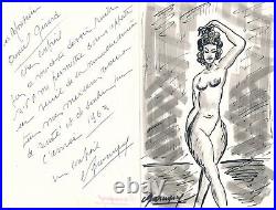 Constant BARUQUE 2 envois autographes avec dessins signés Espagne Limoux