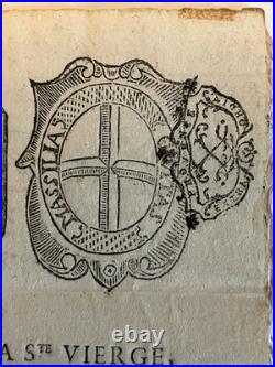 Contrat d'assurance maritime daté 1735 / Marseille /Roux et Cie, Icard, marine