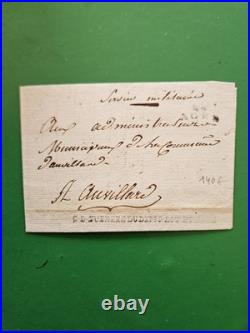 Correspondance ARMÉES- 4eme Annee Republicaine Fructidor Lot Et Garonne