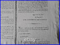DECRET IMPÉRIAL 1811/Bouches du Rhône/ redevance sur les mines/2 parties