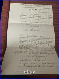 DELIBERATION 13/6/1816 PAS DE CALAIS Édouard des Lyons de Moncheaux DUQUESNOY