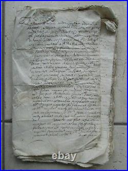 DOCS 1683/1686 requêtes, arrêt mare abbesse ST AMAND (Rouen)