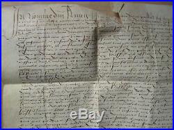 DOC MS 1535 QUIEVY Accord transaction prisonnier château de SELLES (Cambrai)