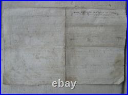 DOC MS 1656 Abandon d'héritage CHEVALIER DE COUPIGNY (Nord)