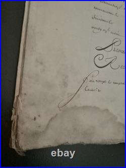 DOSSIER DE PROCÉDURE CIVILE (XVIIe) 17 PAGES MAISON DE FORBIN-JANSON