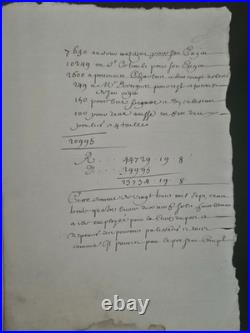 DOSSIER DE PROCÉDURE CIVILE (XVIIe) 17 PAGES MAISON DE FORBIN-JANSON