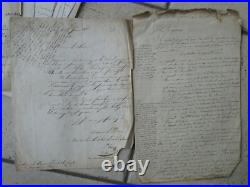 DUPIN aîné correspondances, notes, vers 1840